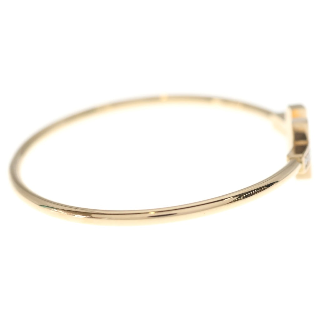 TIFFANY & Co.(ティファニー) Tワイヤー ダイヤ バングル ブレスレット