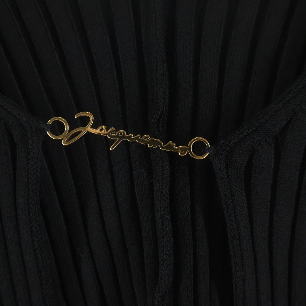 JACQUEMUS(ジャックムス) La Maille Pralu カーディガン ブラック #36 レディース