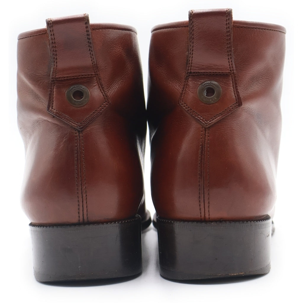 Salvatore Ferragamo(サルヴァトーレ フェラガモ) レザーショートブーツ ブラウン #7 レディース