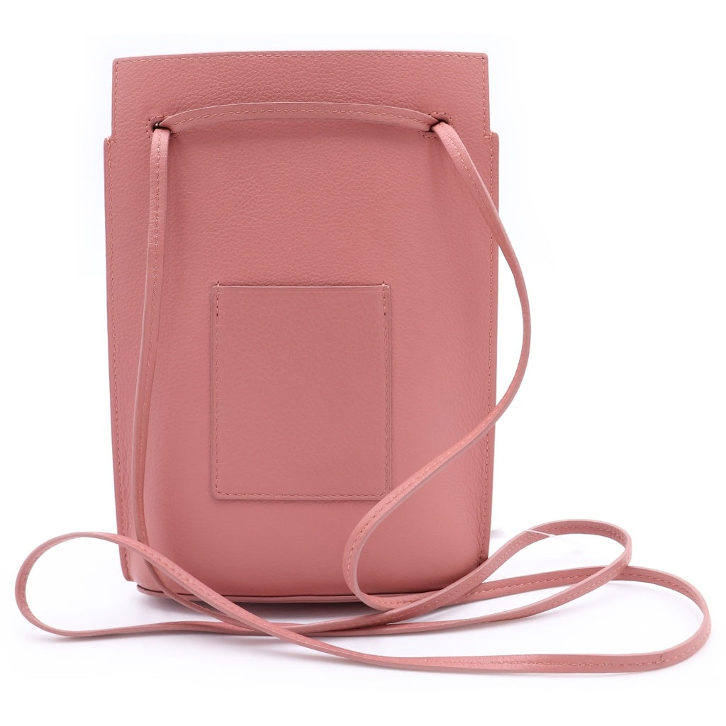 LOEWE(ロエベ) ダイスポケット レザー ショルダーバッグ ピンク レディース