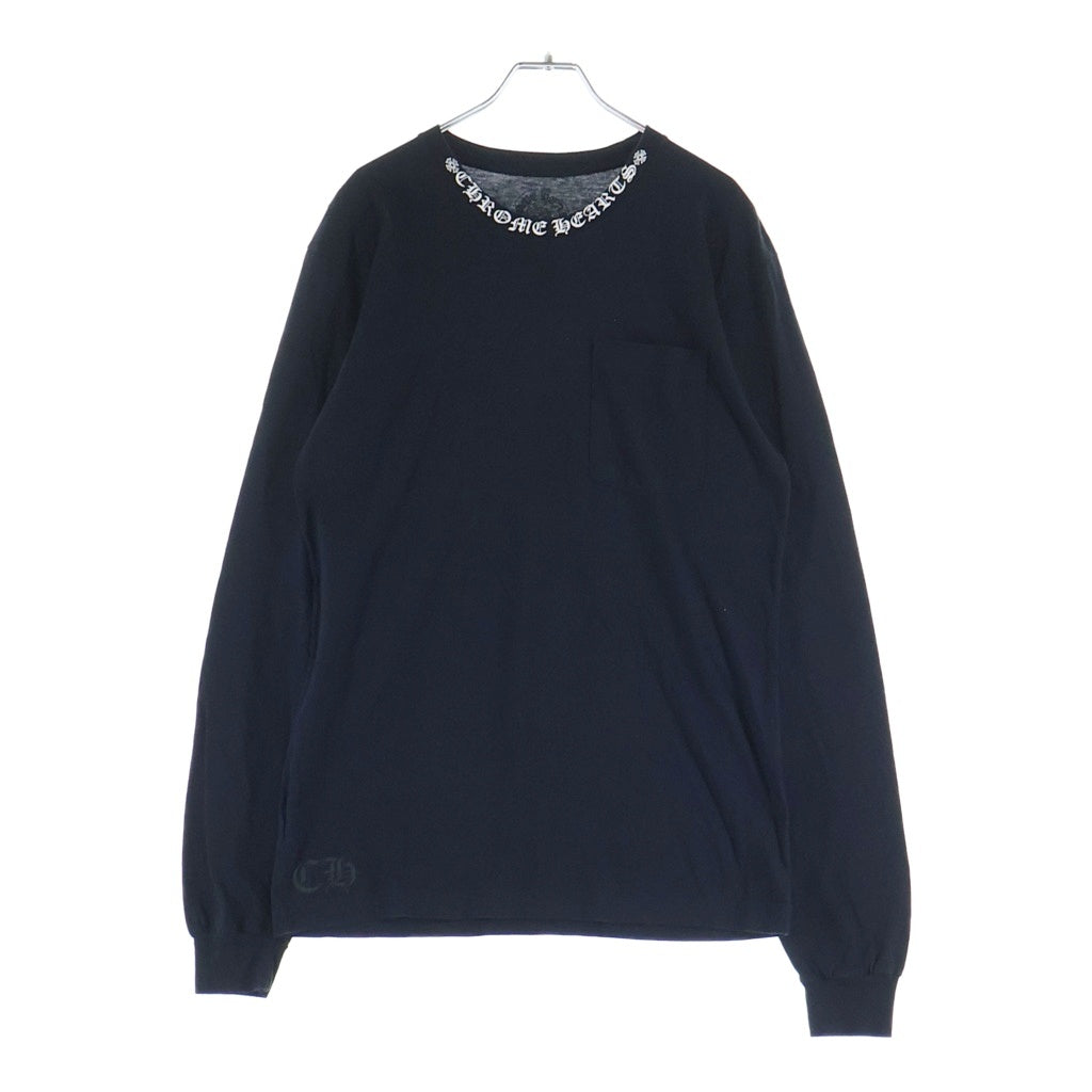 CHROME HEARTS(クロムハーツ) プリントロングスリーブTシャツ ブラック #M