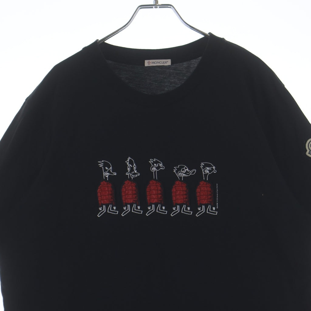 MONCLER(モンクレール) SS TSHIRT ダックモチーフTシャツ ブラック #L H20918C00029 829H8