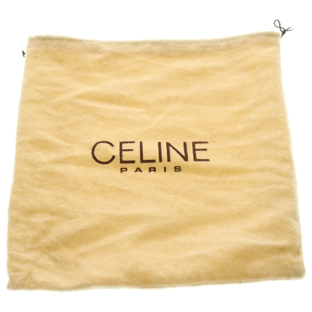 CELINE(セリーヌ) 馬車金具 ハンドバッグ ブラック レザー ゴールド金具 レディース