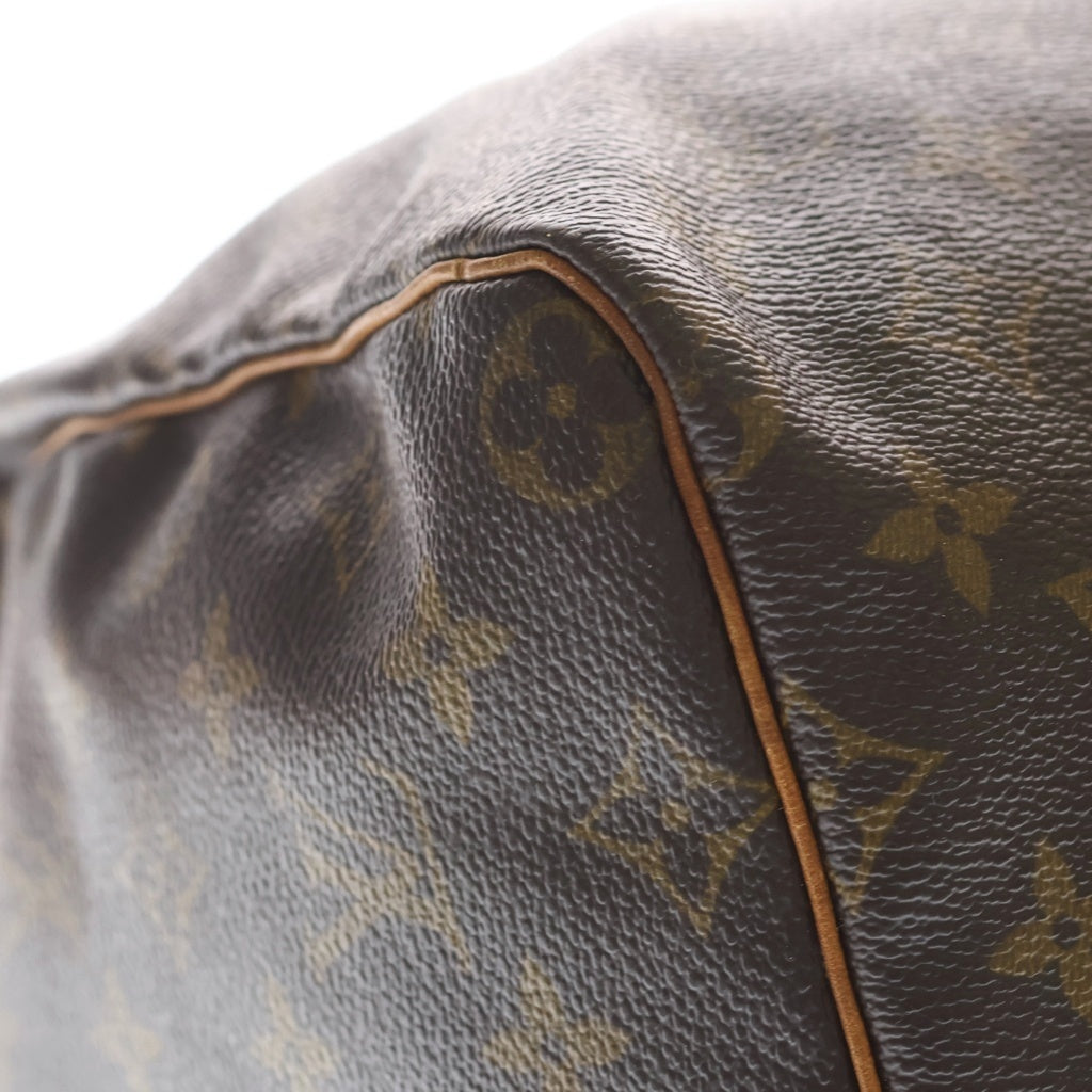 LOUIS VUITTON(ルイヴィトン) モノグラム スピーディ40 ハンドバッグ ボストンバッグ ブラウン レザー×PVC M41522 ゴールド金具