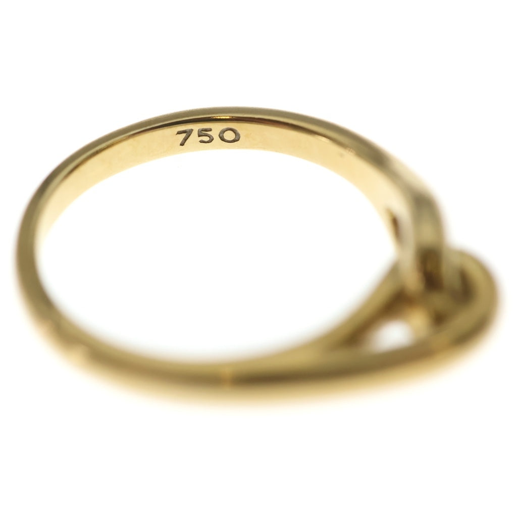 TIFFANY & Co.(ティファニー) ノット リング ゴールド Au750YG #11 レディース