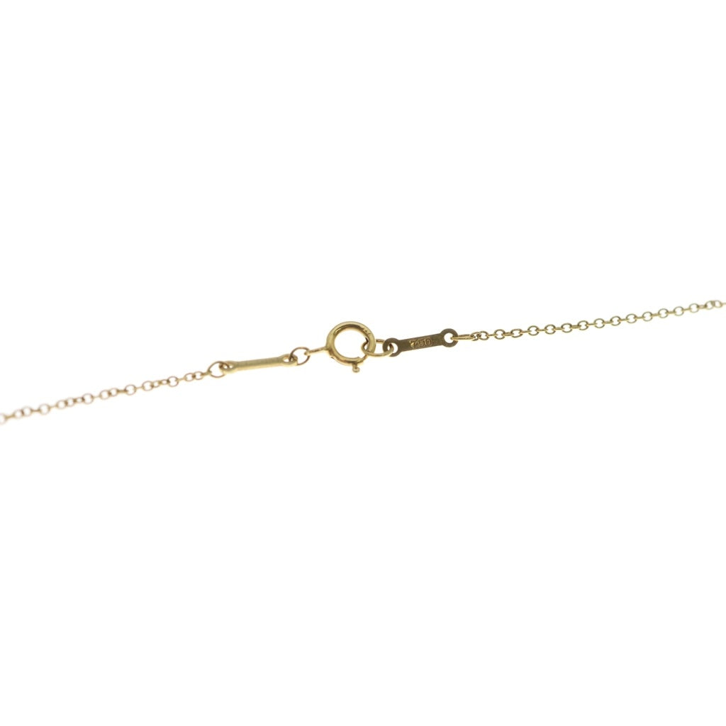 TIFFANY & Co.(ティファニー) バイザヤード 1Pダイヤ ネックレス ペンダント チェーン ゴールド Au750 レディース