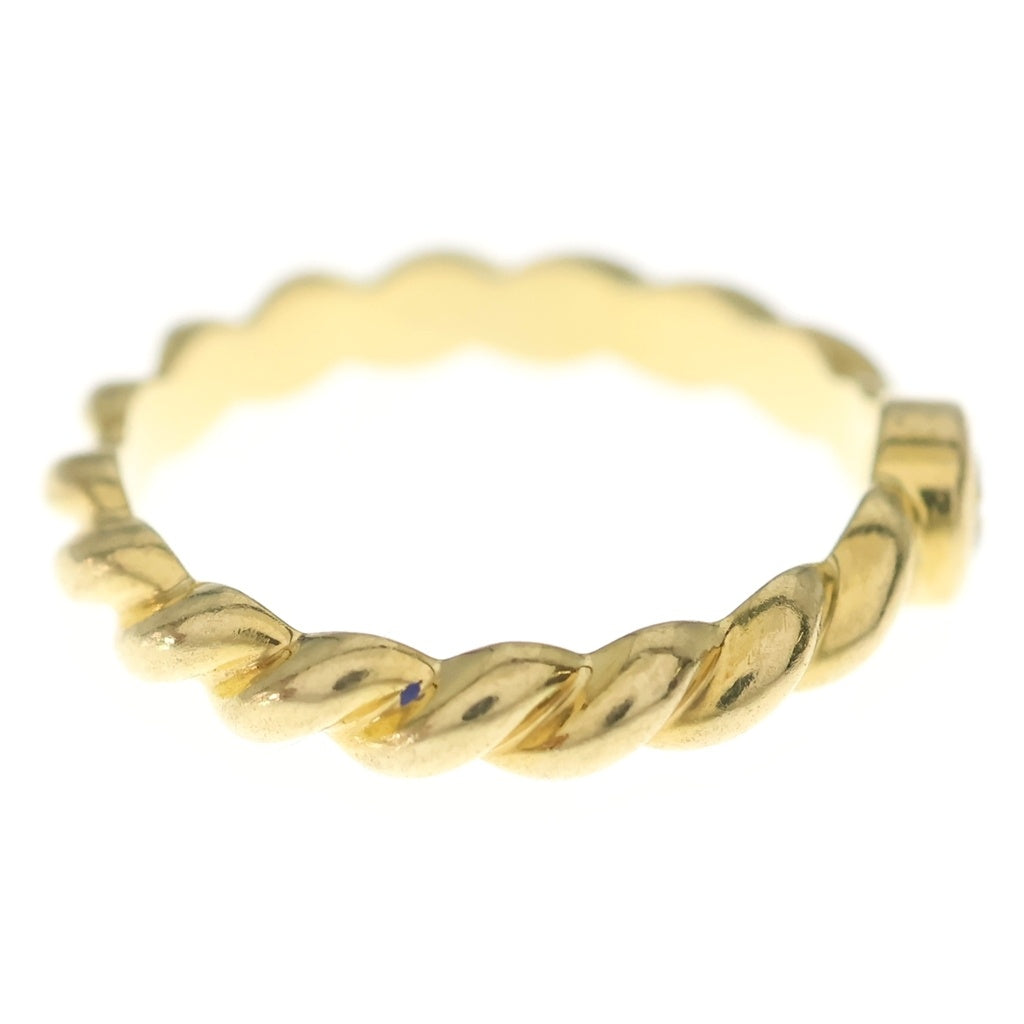 TIFFANY & Co.(ティファニー) ツイスト 1Pダイヤリング ゴールド Au750YG #8 レディース