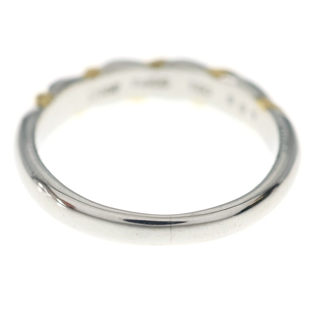 DIOR(ディオール) ツイストリング ゴールド×シルバー Pt950/750 #8.5 レディース