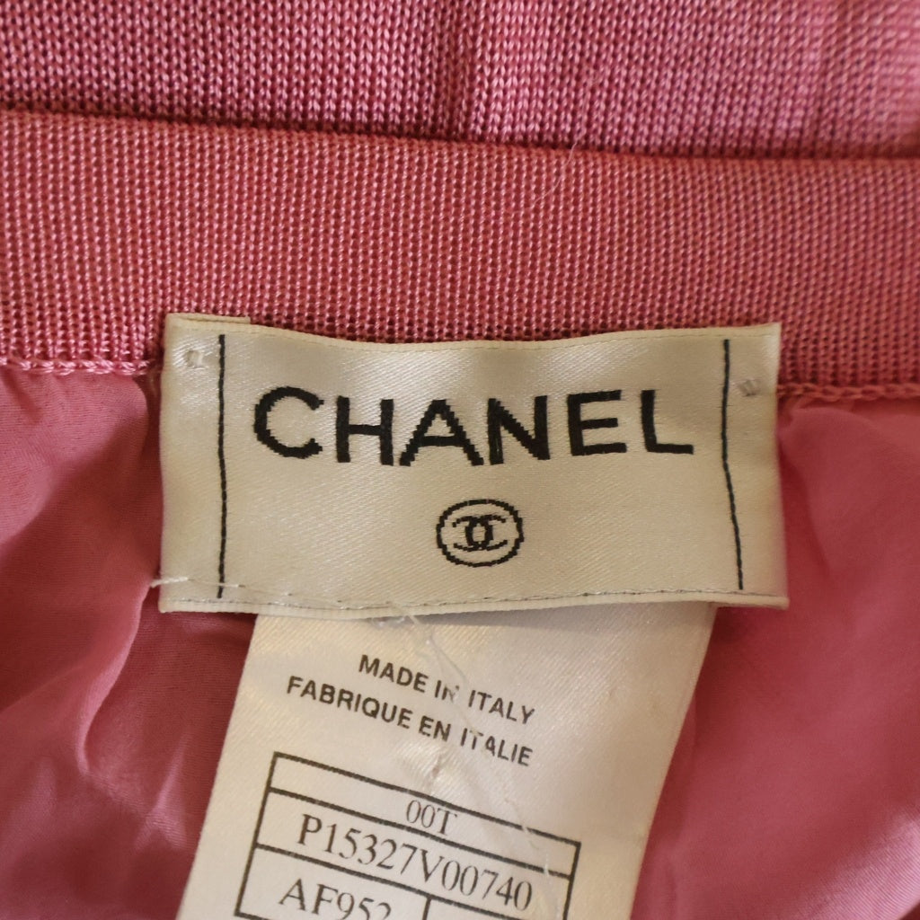 CHANEL(シャネル) ココボタン レーススカート ピンク P15327V00740 レディース