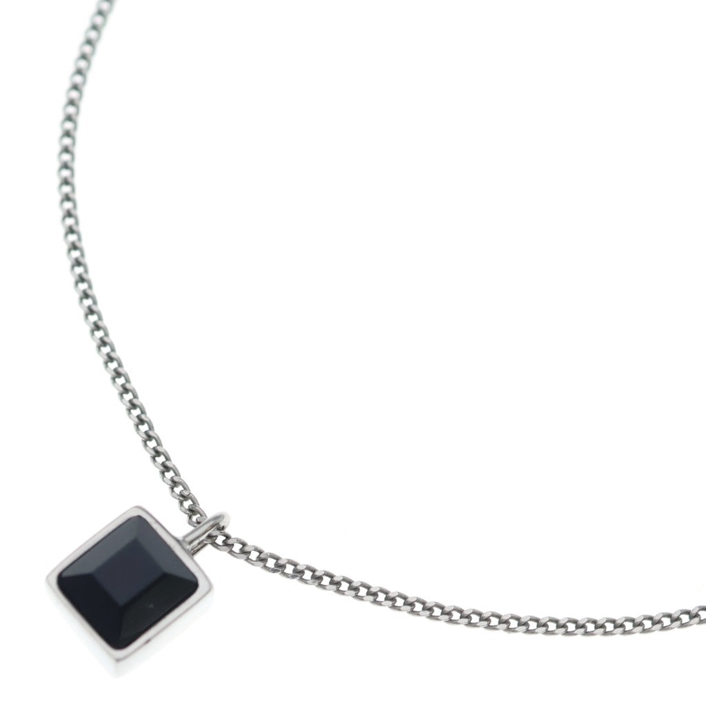 CELINE(セリーヌ) Egis Necklace エギス ネックレス ペンダント チェーン オキニス SCA4119 シルバー/ブラック レディース