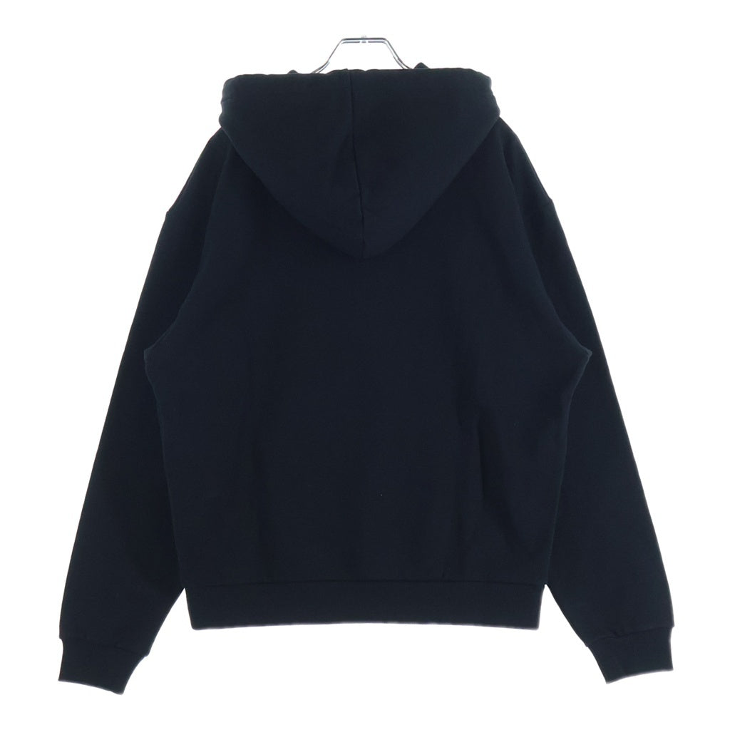 CELINE(セリーヌ) フロッキーロゴプリント プルオーバー スウェットパーカー フーディー ブラック RY07W670Q レディース