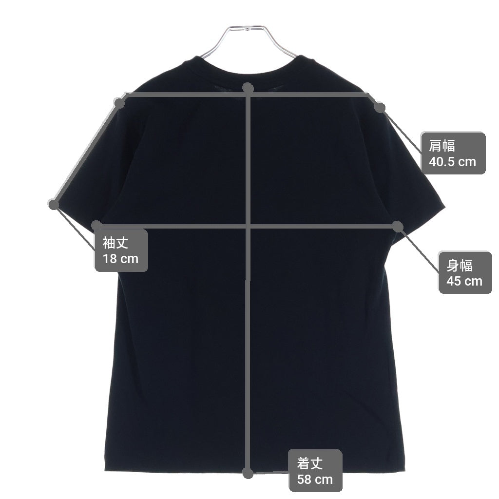 LOUIS VUITTON(ルイヴィトン) ロゴプリント 半袖Tシャツ カットソー ブラック FJTS18TXP レディース