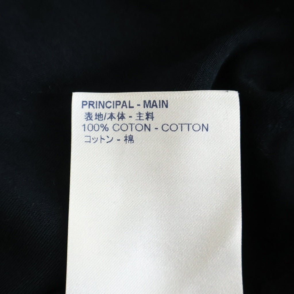 LOUIS VUITTON(ルイヴィトン) 19SS サイドストラップ 半袖Tシャツ カットソー ブラック RW191W JG2 FGTS03 レディース