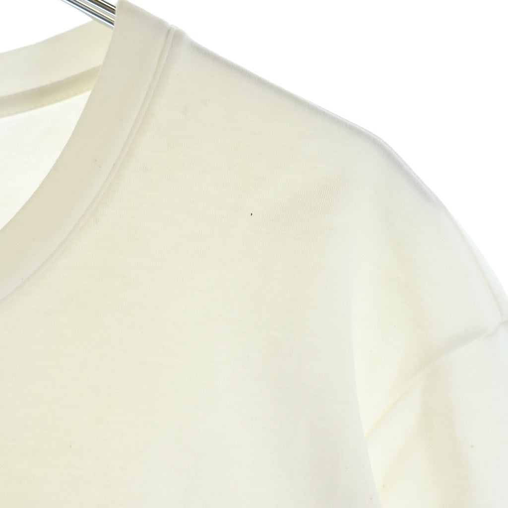 LOUIS VUITTON(ルイヴィトン) 16SS サークル ロゴプリント 半袖Tシャツ カットソー ホワイト/グレー RM161M CMS H9Y04W