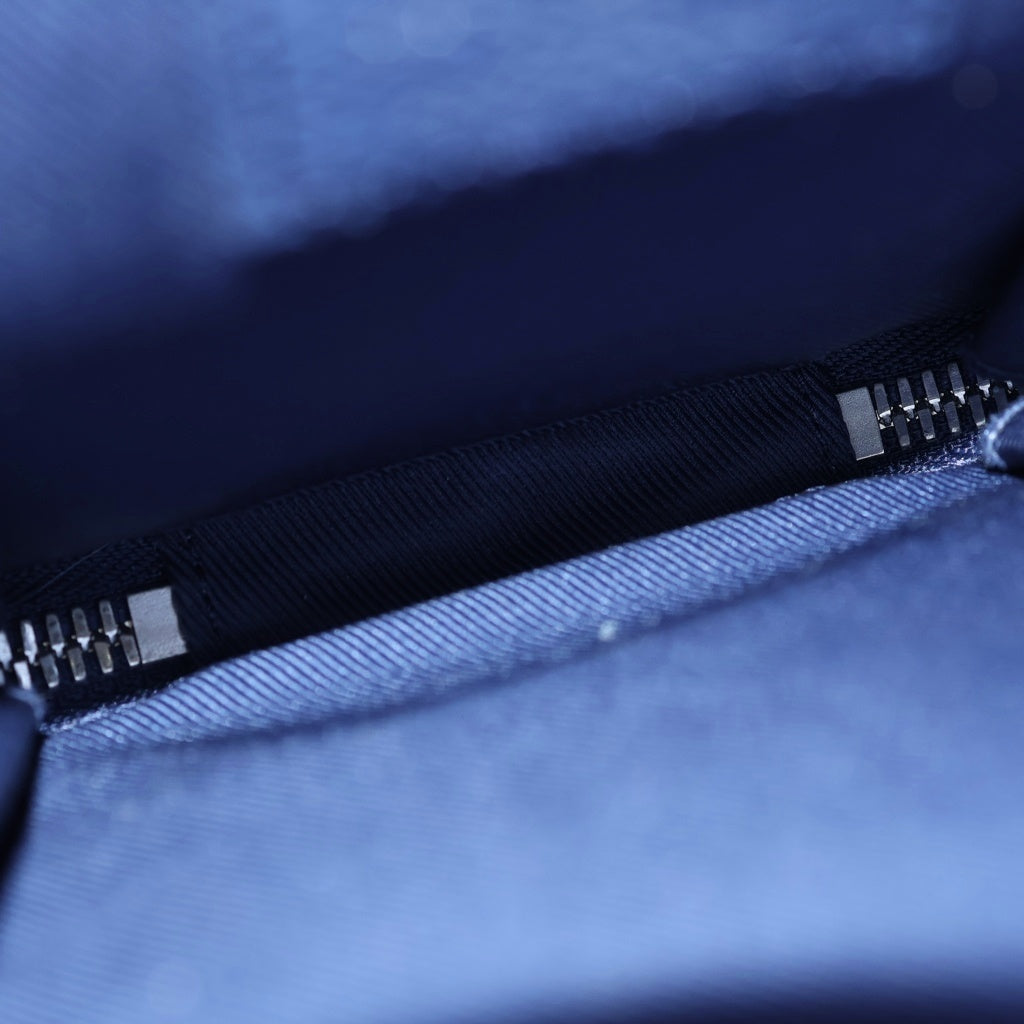 LOUIS VUITTON(ルイヴィトン) モノグラム ウォーターカラー PVCコーティングキャンバス フォンケース ポーチ ネイビー/ブルー M80466 RFID レディース
