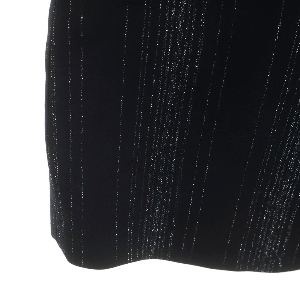 STELLA McCARTNEY(ステラマッカートニー) ラメ糸 テーラードジャケット ブラック #38 レディース