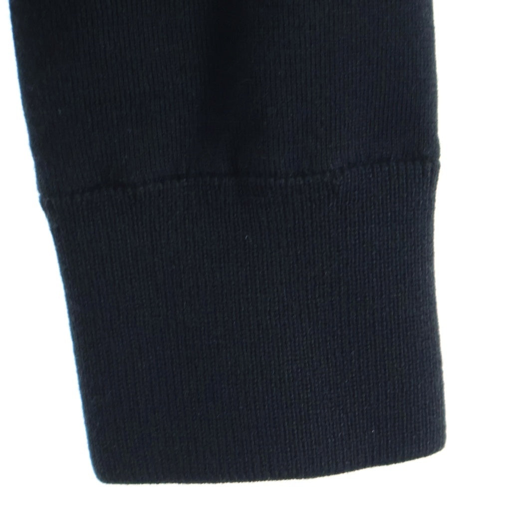 MONCLER(モンクレール) MAGLIA TRICOT CARDIGAN カーディガントリコ ダウン切替 ジップアップフーデット ニットジャケット ネイビー E10919420400 レディース