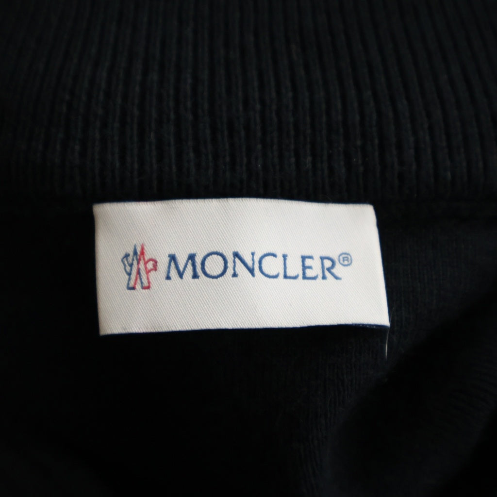 MONCLER(モンクレール) MAGLIA TRICOT CARDIGAN カーディガントリコ ダウン切替 ジップアップフーデット ニットジャケット ネイビー E10919420400 レディース