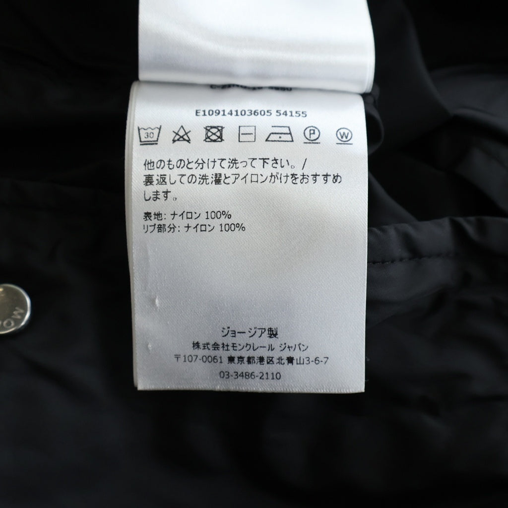 MONCLER(モンクレール) GRIMPEURS GIUBBOTTO フーデッド ナイロンジャケット ブルゾン ブラック E10914103605 レディース