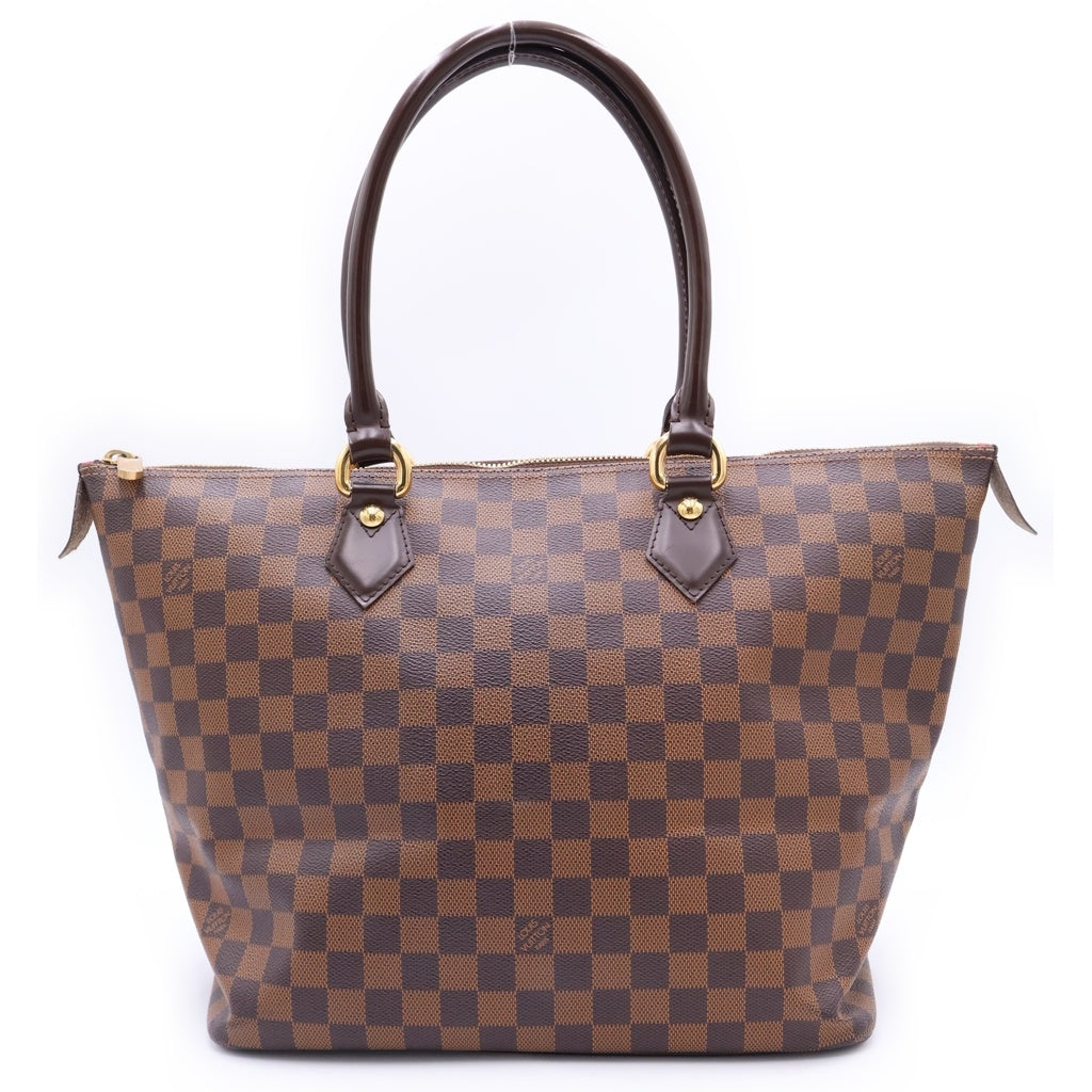 LOUIS VUITTON(ルイヴィトン) ダミエ サレヤMM PVCレザー トートバッグ ハンドバッグ ブラウン N51182 レディース