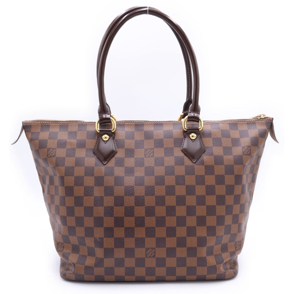 LOUIS VUITTON(ルイヴィトン) ダミエ サレヤMM PVCレザー トートバッグ ハンドバッグ ブラウン N51182 レディース
