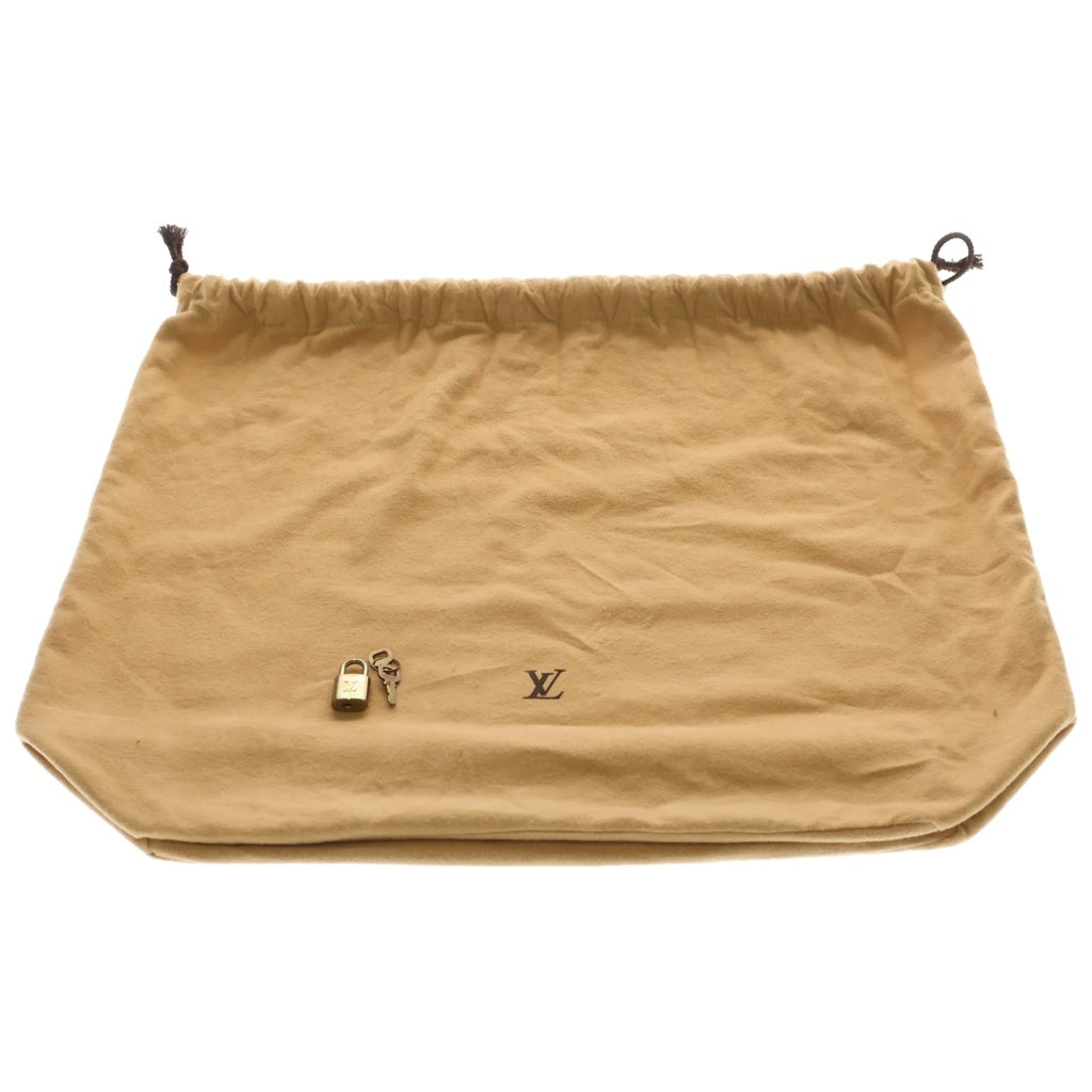 LOUIS VUITTON(ルイヴィトン) モノグラム ドーヴィル PVC レザー ハンドバッグ M47270 ブラウン レディース