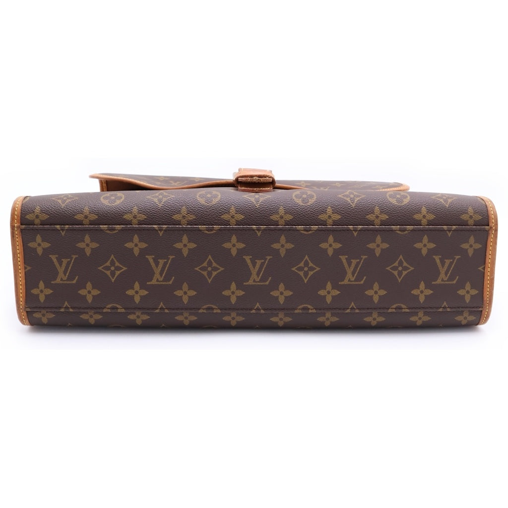 LOUIS VUITTON(ルイヴィトン) モノグラム ビバリー PVC レザー 2WAY ショルダーバッグハンドバッグ ビジネスバッグ M51120 ブラウン