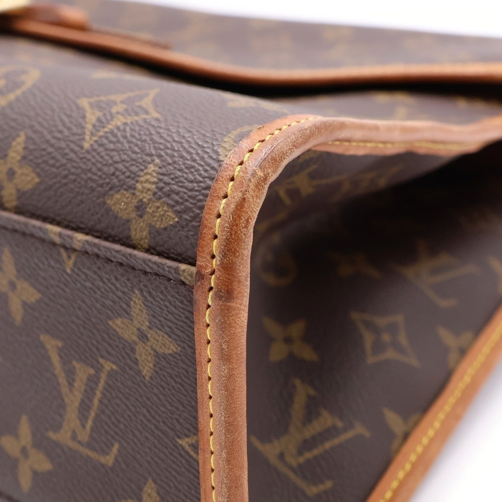 LOUIS VUITTON(ルイヴィトン) モノグラム ビバリー PVC レザー 2WAY ショルダーバッグハンドバッグ ビジネスバッグ M51120 ブラウン