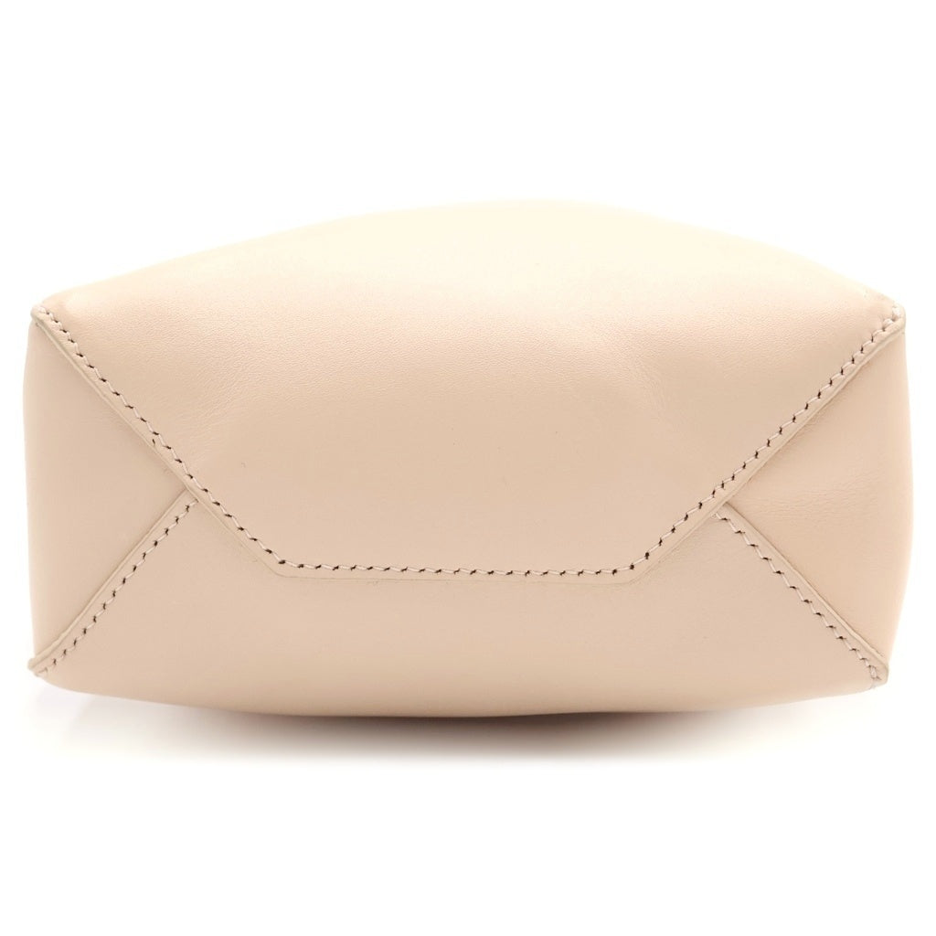 JIL SANDER(ジルサンダー) タングル スモール ショルダーバッグ ミニバッグ ベージュ レザー レディース