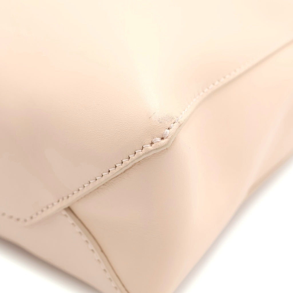 JIL SANDER(ジルサンダー) タングル スモール ショルダーバッグ ミニバッグ ベージュ レザー レディース