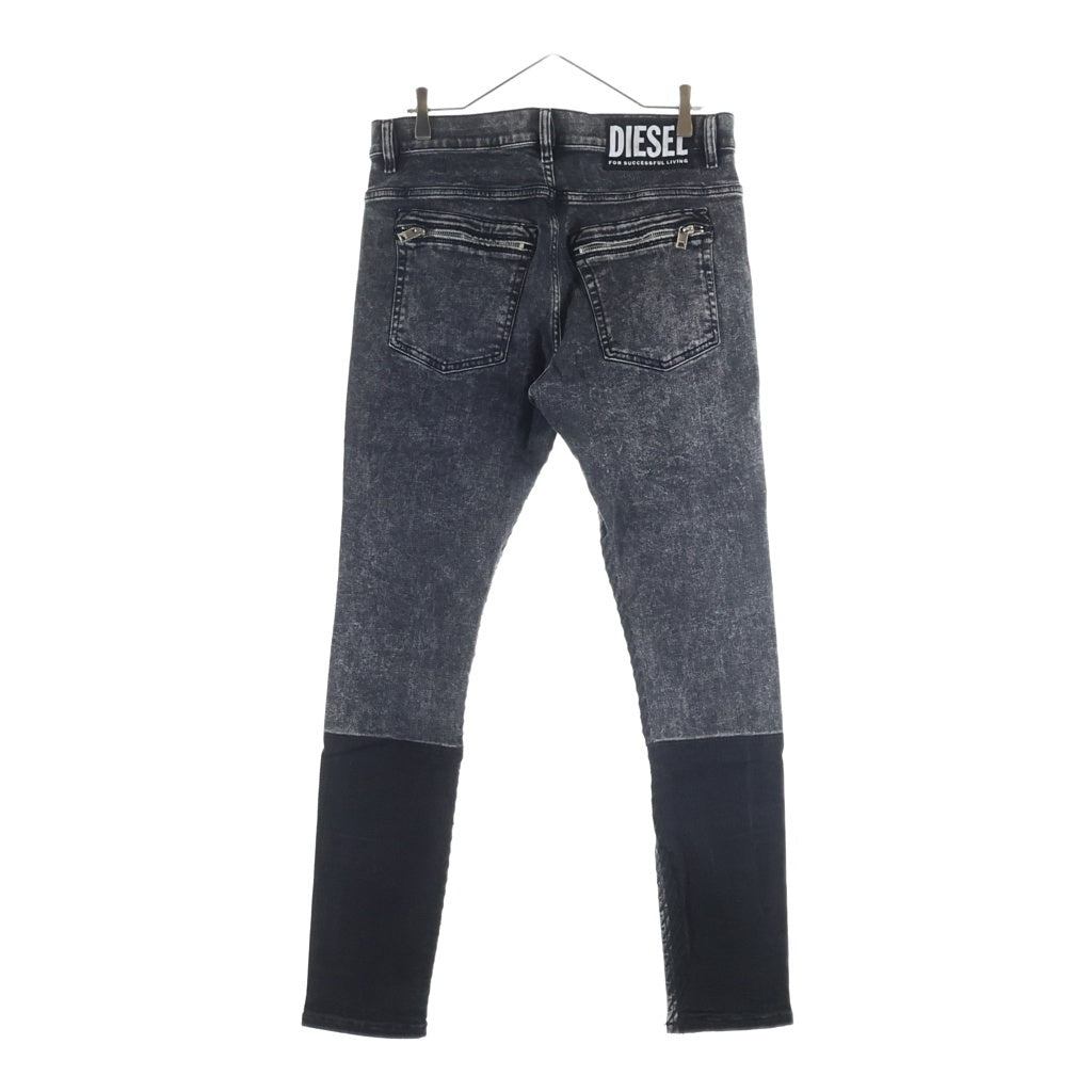 DIESEL(ディーゼル) SKINNY DENIM PANTS スキニーデニムパンツ ジーンズ グレー D-AMNY-BK-SP