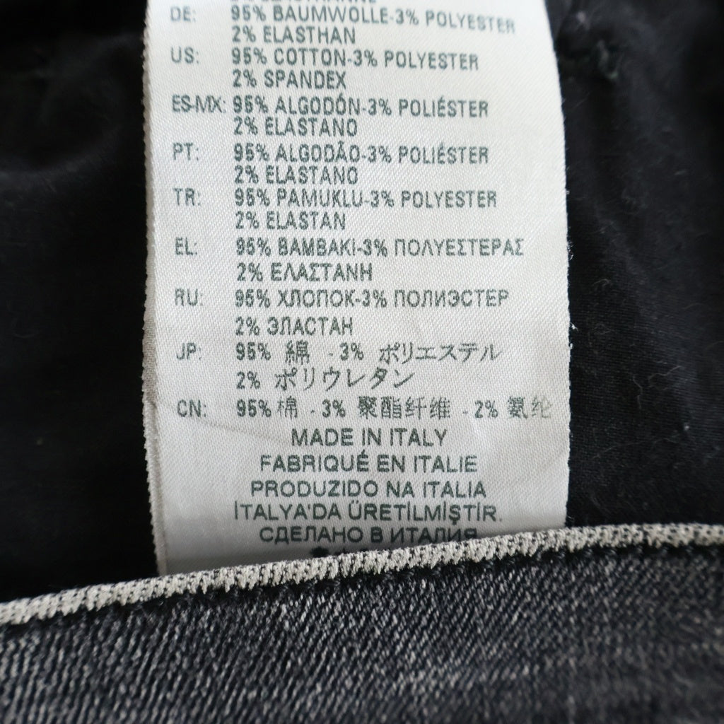 DIESEL(ディーゼル) SKINNY DENIM PANTS スキニーデニムパンツ ジーンズ グレー D-AMNY-BK-SP