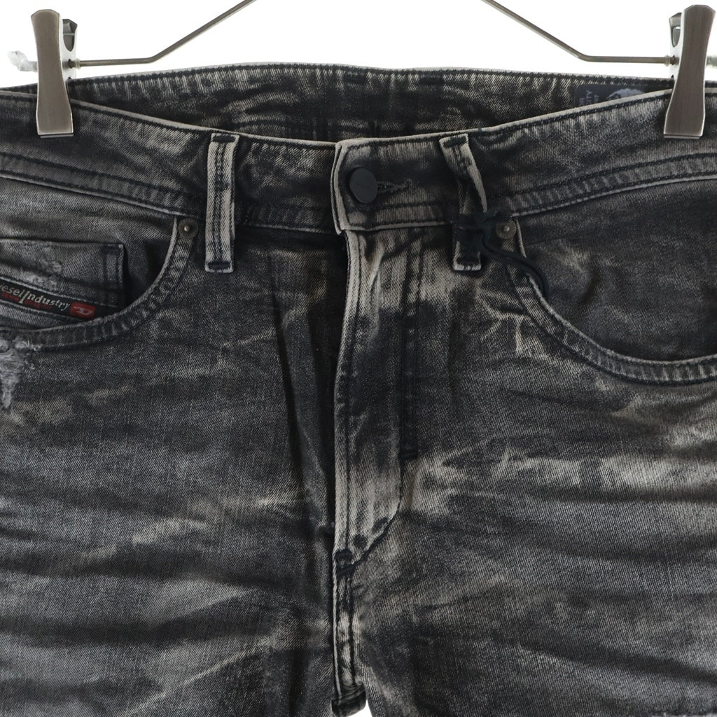 DIESEL(ディーゼル) THOMMER-T JOGG JEANS ジョグジーンズ ダメージ加工デニムパンツ グレー 00SE3D