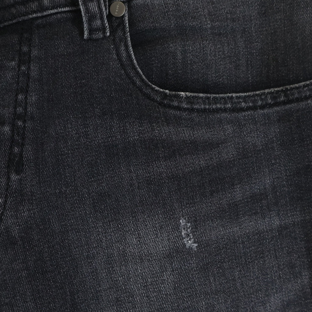 DIESEL(ディーゼル) FOURK L.30 Biker Denim Pants バイカーデニムパンツ ジーンズ グレー 04407