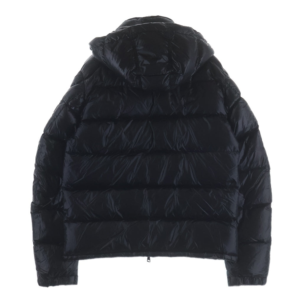 MONCLER(モンクレール) ZIN ダウンジャケット ナイロン レイヤード ジップアップ フード付き ブラック 420914031505