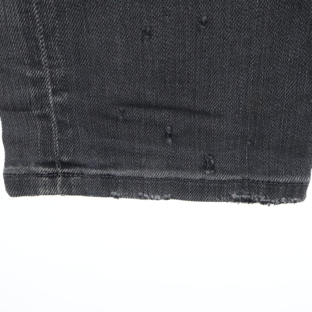 DIESEL(ディーゼル) TEPPHAR L.30 スリム ダメージ加工デニムパンツ ジーンズ スキニー グレー 01463