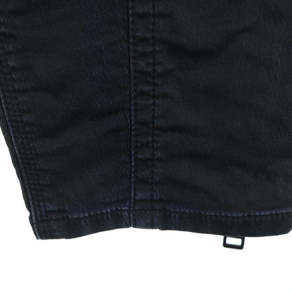 DIESEL(ディーゼル) D-EARBY-NE OGG JEANS ジョグジーンズ デニムパンツ 裾ジップ ブラック/ブルー 01372