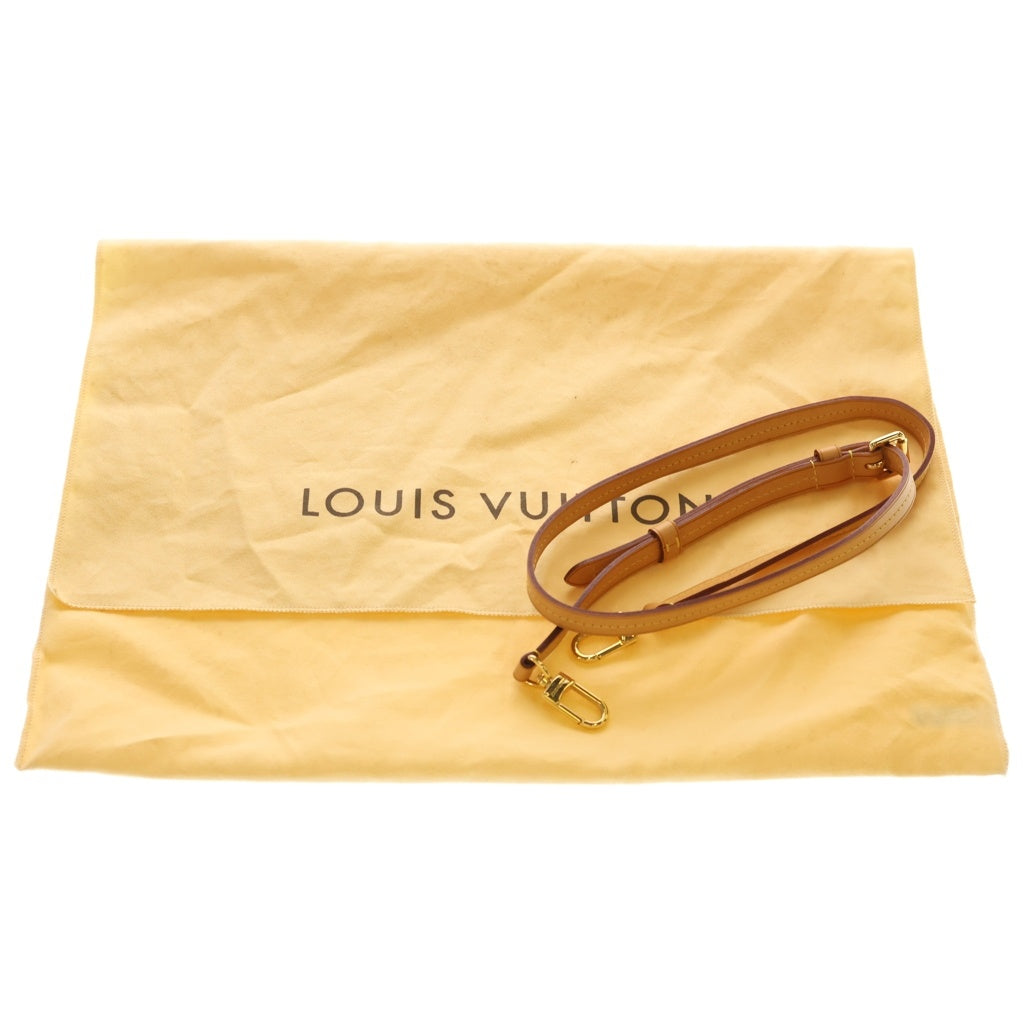 LOUIS VUITTON(ルイヴィトン) モノグラム テュレンPM 2WAYバッグ ハンドバッグ ショルダーバッグ ブラウン レザー×PVC M48813 ゴールド金具 レディース