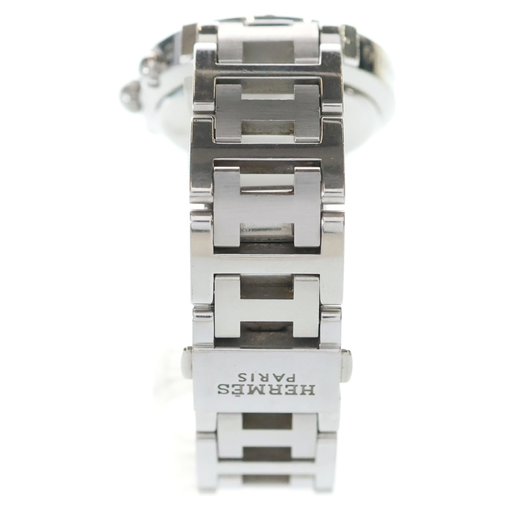 HERMES(エルメス) クリッパー クロノグラフ SS/QZ ステンレス クォーツ クオーツ 腕時計 CL1.310 黒文字盤
