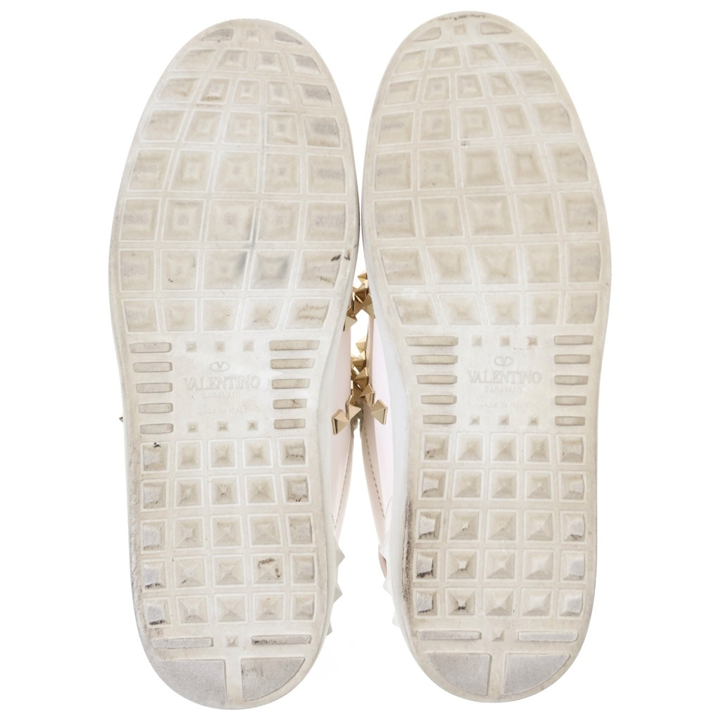 VALENTINO(ヴァレンティノ) ロックスタッズ ローカットスニーカー シューズ ホワイト SZA01W2 レディース