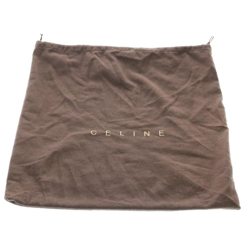 CELINE(セリーヌ) ブギーバッグ ハンドバッグ ブラウン レザー シルバー金具 レディース