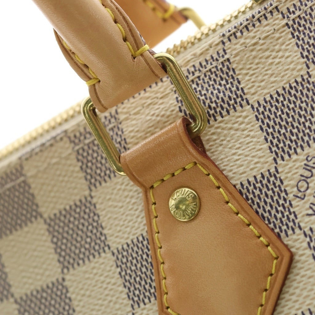 LOUIS VUITTON(ルイヴィトン) ダミエ アズール スピーディーバンドリエール25 2WAYバッグ ショルダーバッグ ベージュ PVCレザー N40608 レディース