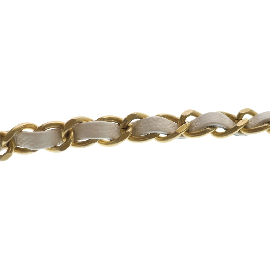 CHANEL(シャネル) マトラッセ フルフラップ 2wayチェーンショルダーバッグ ハンドバッグ ホワイト キャビアスキン AS4286 ゴールド金具 レディース