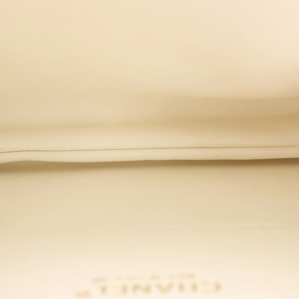 CHANEL(シャネル) マトラッセ フルフラップ 2wayチェーンショルダーバッグ ハンドバッグ ホワイト キャビアスキン AS4286 ゴールド金具 レディース