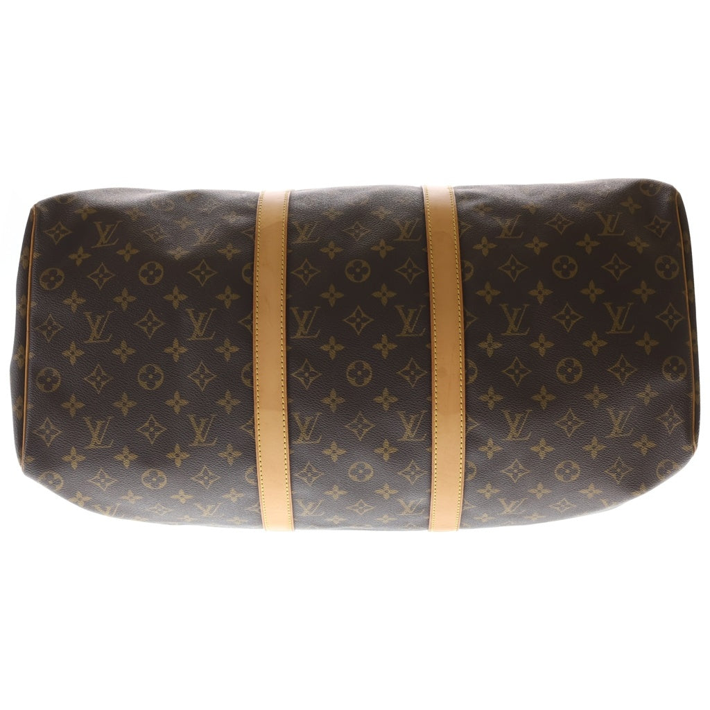 LOUIS VUITTON(ルイヴィトン) モノグラム キーポル50 トラベルバッグ ハンドバッグ ボストンバッグ ブラウン レザー×PVC M41426 ゴールド金具