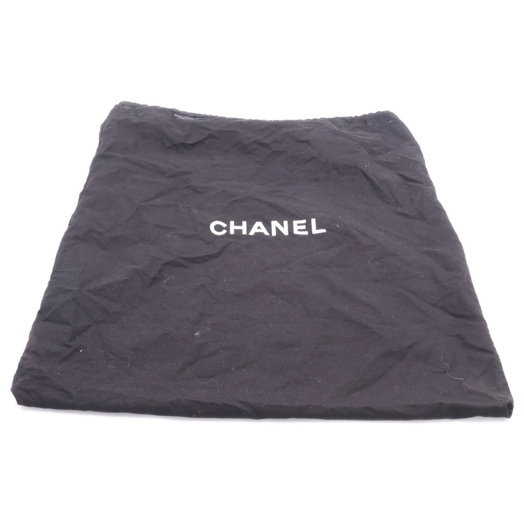 CHANEL(シャネル) セントラルステーション トートバッグ ハンドバッグ ブラック レザー シルバー金具 レディース