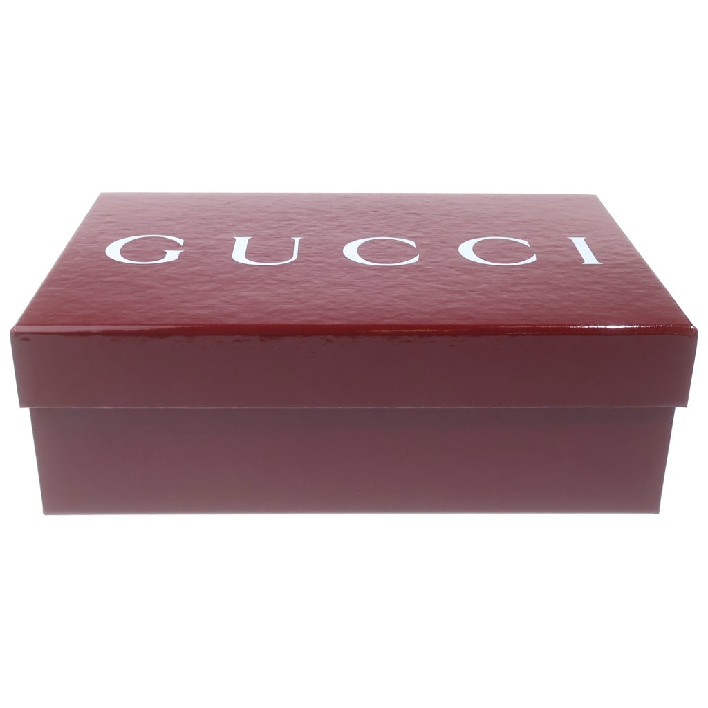 GUCCI(グッチ) ホースビット スエードレザー ローファー シューズ ブラック レディース