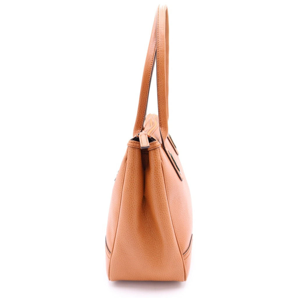 GUCCI(グッチ) トートバッグ ハンドバッグ ブラウン レザー 293599 シルバー金具