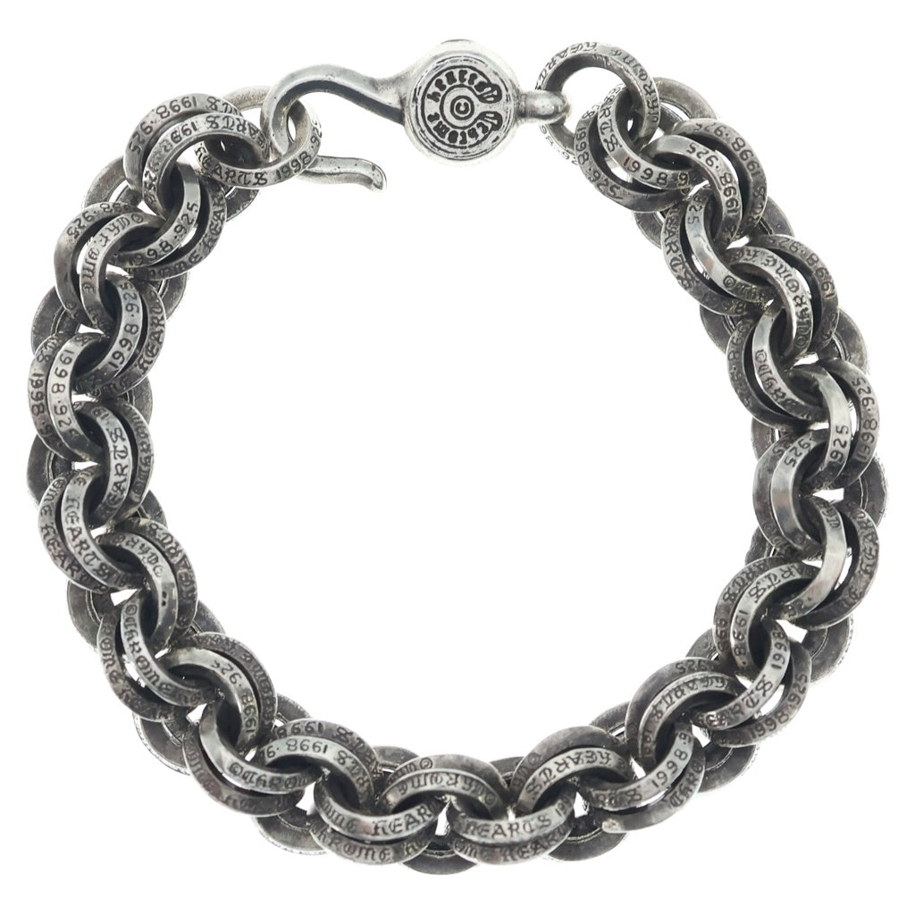 CHROME HEARTS(クロムハーツ) DOUBLE B RING ダブルBリング ブレスレット シルバー BCA121