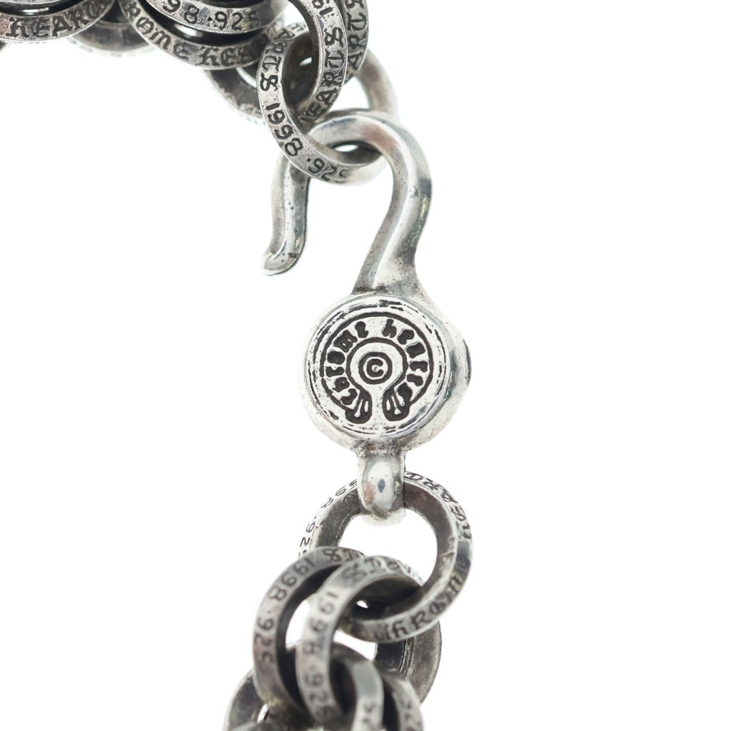 CHROME HEARTS(クロムハーツ) DOUBLE B RING ダブルBリング ブレスレット シルバー BCA121